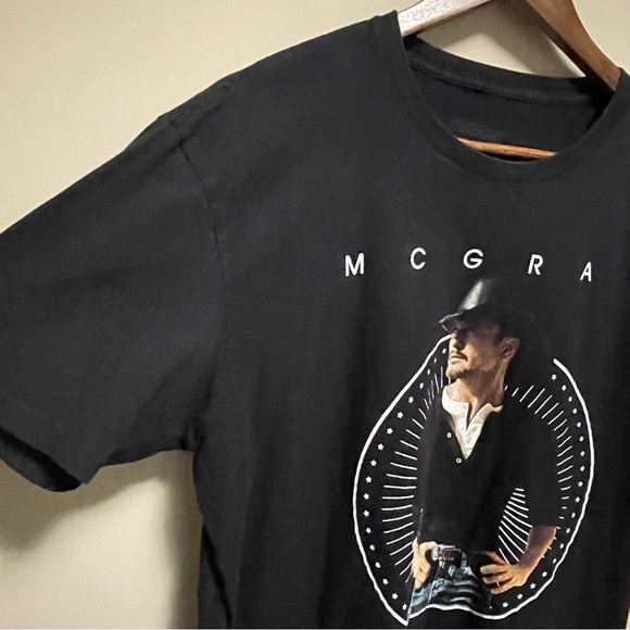 Tim McGraw 2019 Tour T-Shirt Black Men’s XL - Picture 3 of 9